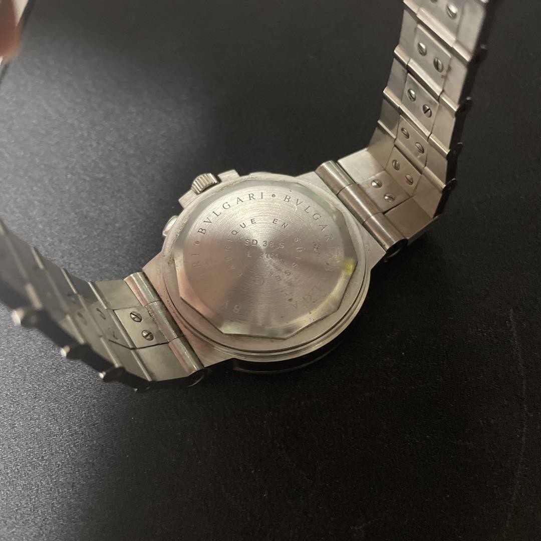 ナ*ス様 BVLGARI 自動巻き 腕時計 200m防水　SD38S L 216 ナ*ス様 BVLGARI 自動巻き 腕時計 200m防水 SD38S L 216 楽天