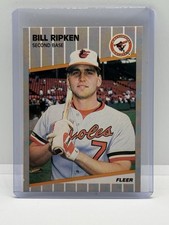 1989 Fleer - Billy Ripken #616 Black Box on Bat Knob