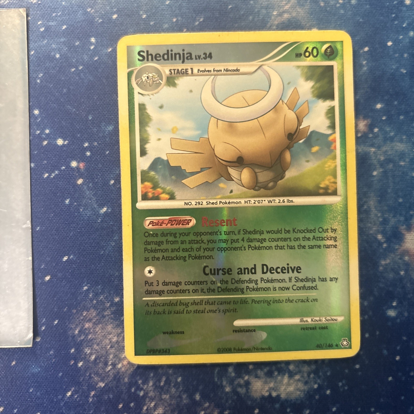 Shedinja 40/146 Legends Awakened Reverse Holo LP