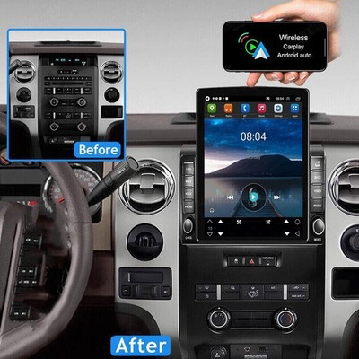 9.7'' For Ford F150 2009-2014 Android 15 Apple Carplay Car Stereo Radio GPS Navi