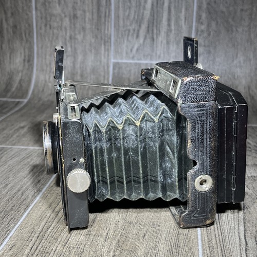 Plaubel Makina II Folding Rangefinder Film Camera 10cm f2.9 Lens & Film Back - Picture 2 of 8