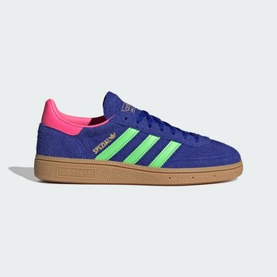Adidas Handball Spezial Lucid Blue Lime Burst Women's Sports Sneaker JP8721