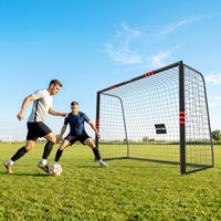 Sportnow FußBalltor FüR Garten 300 X 200 Cm Outdoor Tor Mit Tornetz Polsterung