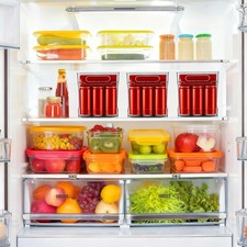 2 Tier Fridge Can Dispenser Holds Up to 10 Cans Pop Can Beer Soda Storage Rack