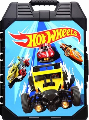 Tara Toys Hot Wheels 48-Car Storage Case   Durable 48 Car Case, 48 