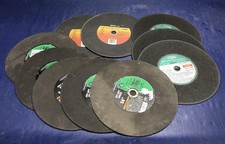 LOTE de 10 ruedas de corte de sierra de corte de 14"" - hojas de corte de metal discos de 10 paquetes