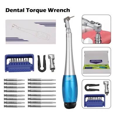 SANDENT Controladores de par dentales SD 16 controladores llave dinamométrica pieza de mano cirujano universal