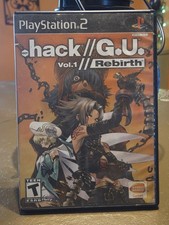 .hack G.U. Vol. 1 Rebirth (PlayStation 2 PS2) Complete Case & Manual - Used