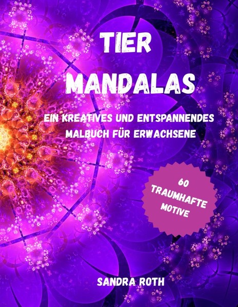 Malbuch Tier Mandalas, Ausmalen FüR Erwachsene, Entspannung, KreativitäT-image