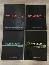Traveller RPG - Core Rules (Hardback) + Mercenary + Central Supply (Hardback) +