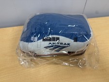 NOS Amtrak P42 Locomotive Plushie Pillow Gray And Blue