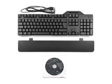 DELL KB813 Smartcard Reader USB QWERTY Keyboard - Black (KB813-BK-UK)