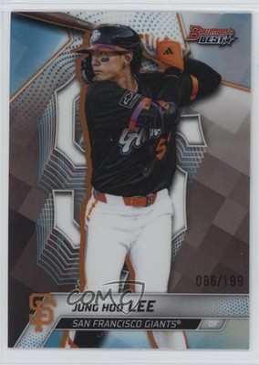 2025 Bowman's Best Aqua Refractor 86/199 Jung-Hoo Lee Jung Hoo Lee #7 03ox