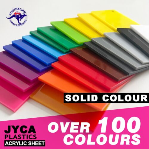 COLOURED Acrylic Perspex Sheet Panel Board 【Up to 20% OFF】【Best Price】 FREE POST - Picture 1 of 26