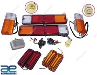 FüR Suzuki Samurai Jimny Komplett LED Licht Set Mit Drehen Seite Heck Licht @