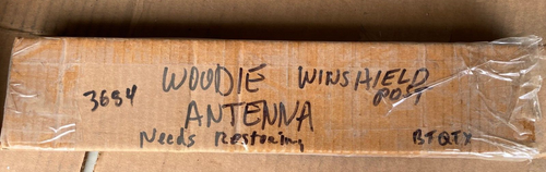 1942-1948 Ford Woodie Windshield Post Antenna - Needs to be Restored - Bild 6 von 6