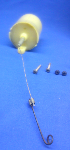 NOS 1964-1969 Lincoln Vacuum Trunk Lock Release Valve & Bezel, Actuator - Picture 9 of 9