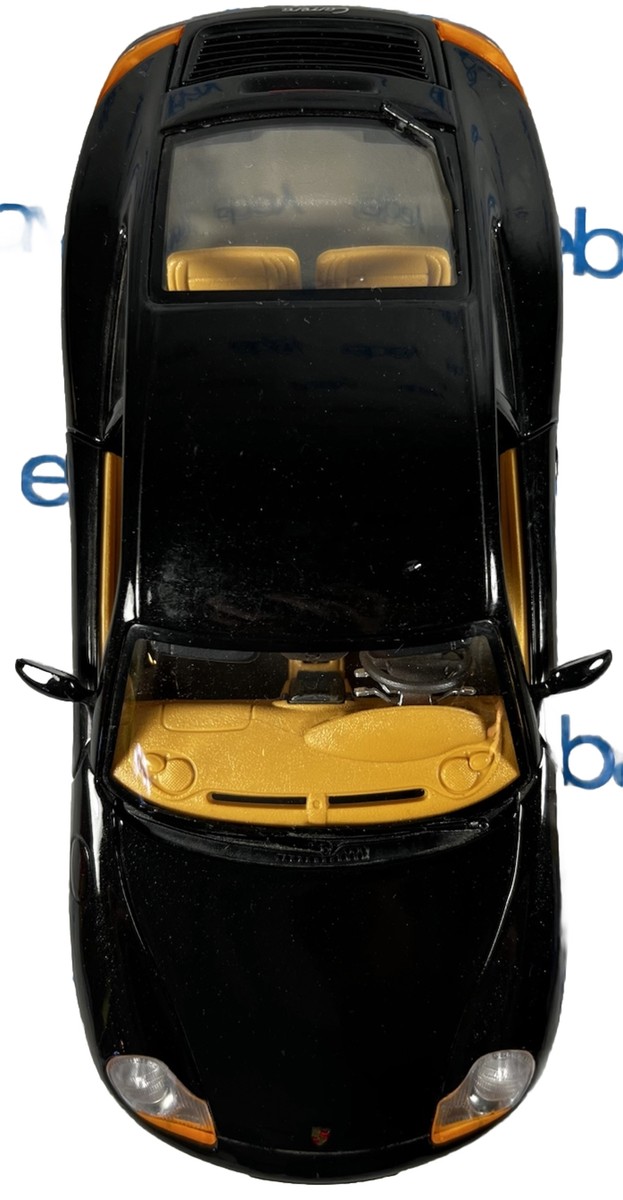 Bburago 1:18 Scale 1997 PORSCHE 911 Carrera Coupe Black w/ 1998