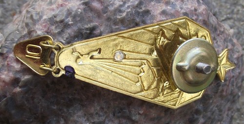 Rare Ukraine Soviet Military Army Parachute Soldier 300 Jump Award Uniform Badge - Picture 2 of 2