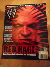 Wwe magazine October 2003 Special Collector's Series WrestleMania poster no.2