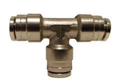 Air Suspension System Fittings 1/4" Air Hose Push In To 1/4" 3 Way Tee Union 