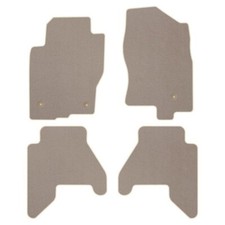 Velours Fußmatten für Nissan Pathfinder III Bj. 2010 - 2014 Automatten BEIGE STD
