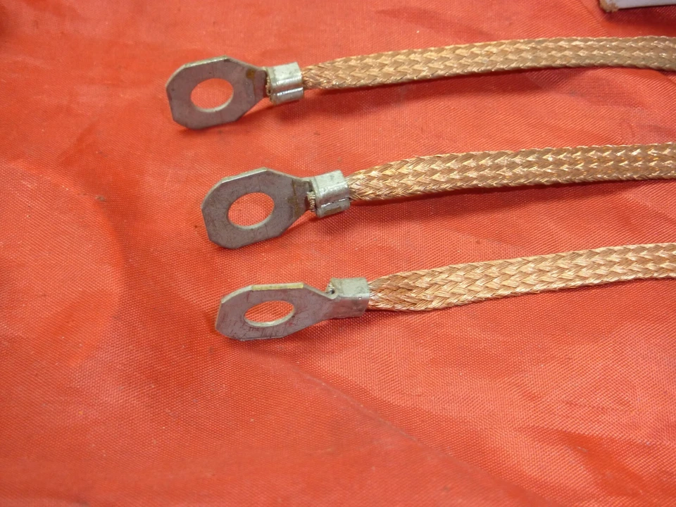 3 NOS 1956-1971 Chevrolet Corvette Pontiac correa de tierra GM carrocería original de 7-1/2" Foto 3 de 4