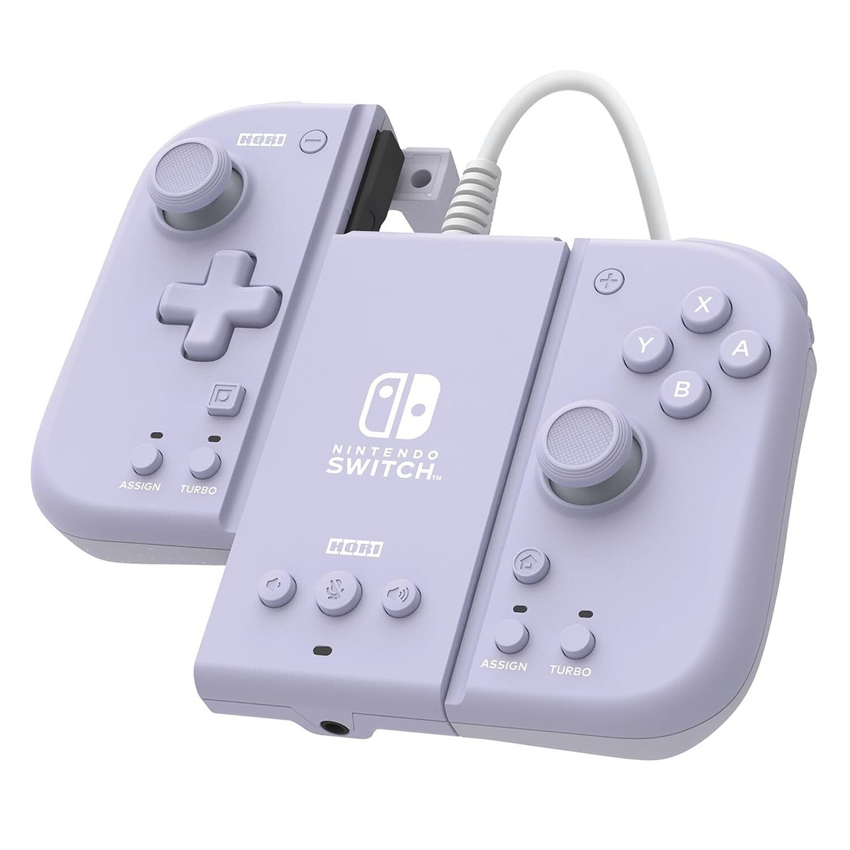 HORI Split Pad Compact Controller Attachment Set - Lavender for