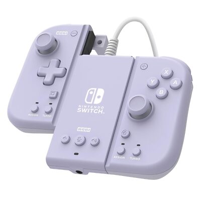 HORI Split Pad Compact Controller Attachment Set - Lavender for