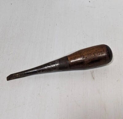 vtg Stanley SW 1/4'' everlasting chisel, 3 patent dates, Sweetheart