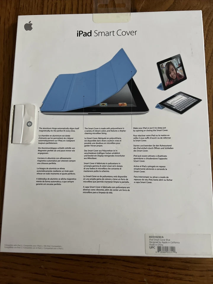 Apple MD310ZMA Custodia per Apple iPad Air - Colore Blue - Immagine 2 di 4