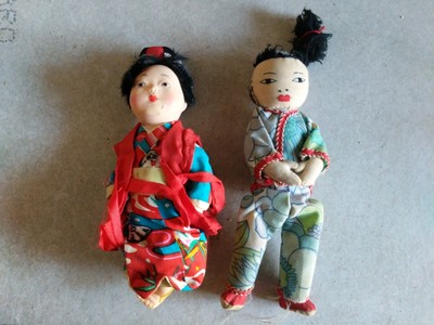 vintage asian dolls