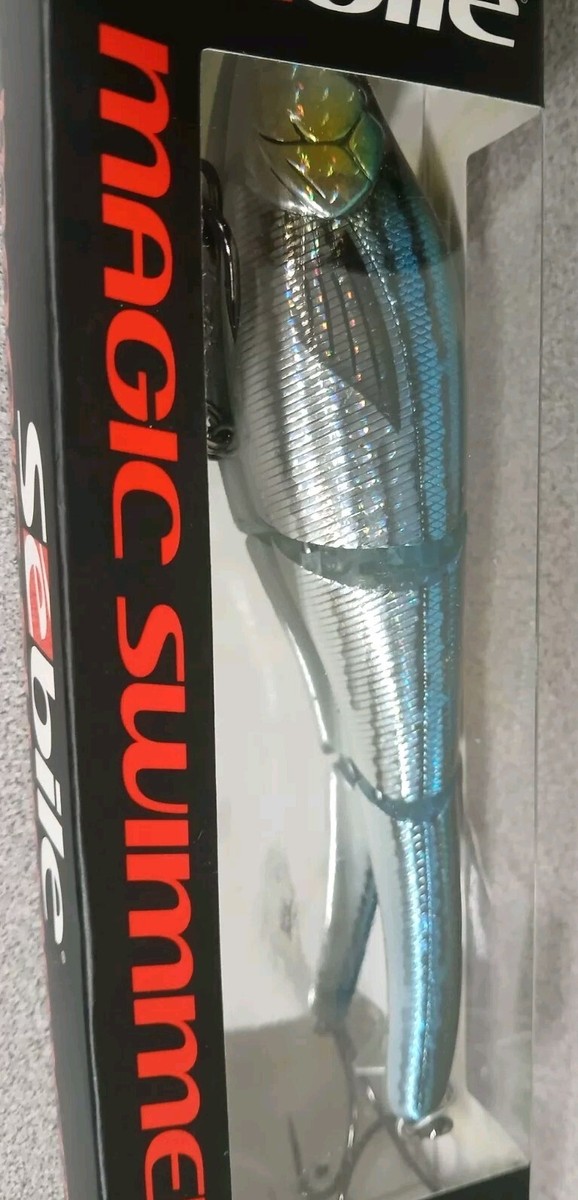 Sebile Magic Swimmer 145 – Esca Da Nuoto Affondamento Rapido 1 5/8 Oz, Google Eye Per Pesce Persico E Barramundi