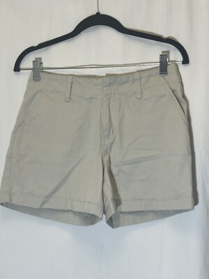 Sonoma White Pepper Shorts Mid Rise Straight 4 Petite I17