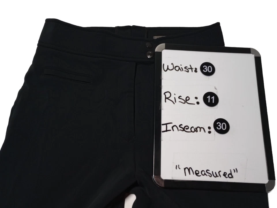Pantalones de esquí Ralph Lauren negros para mujer talla 10 elásticos (30x30) Foto 4 de 4