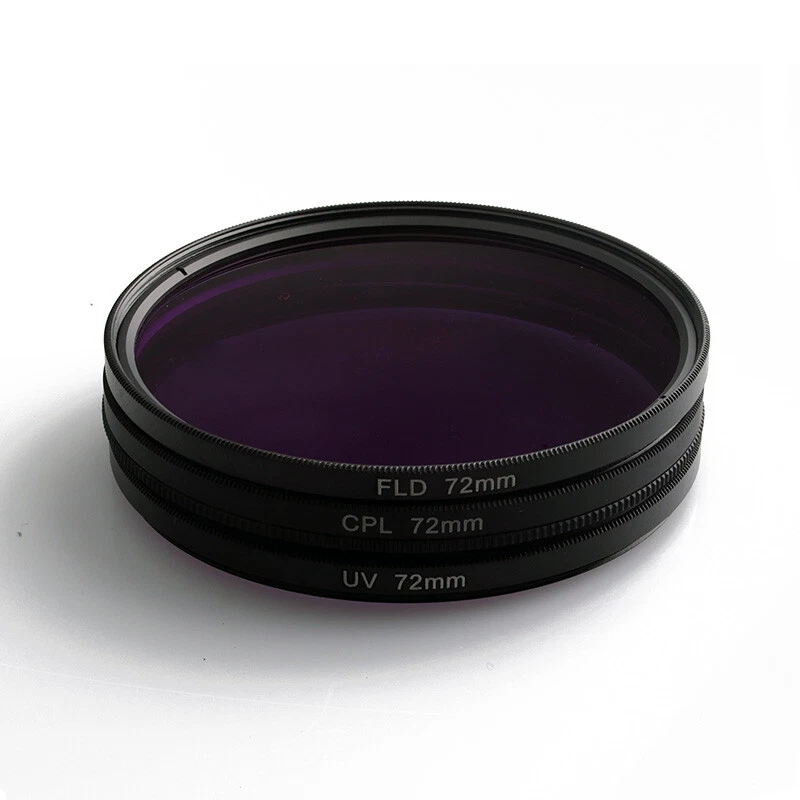 37-82mm UV+CPL+FLD 3 in 1 Lens Filter Set with Bag for Cannon Nikon Sony Pentax - Image 3 of 4