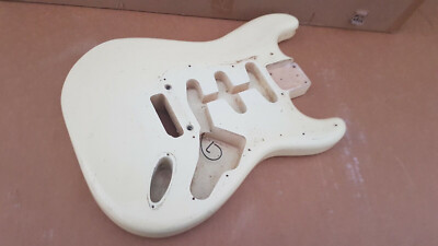 1987 SQUIER by FENDER STRATOCASTER BODY - CONTEMPORARY SERIES