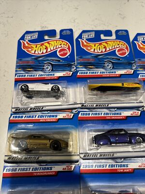 Hot Wheels 1998 - FIRST EDITIONS - Lot Of 24 Mattel Wheels