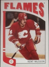 2004 - 2005 ITG Kent Nilsson Franchise Canadian Flames #6 Hockey Card