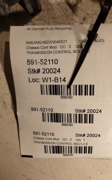 AUDI A6 1999 módulo de control de transmisión Foto 4 de 4