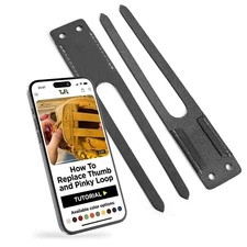 TOFL Baseball Glove Thumb and Pinky Replacement Leather Loops | Durable Laces...