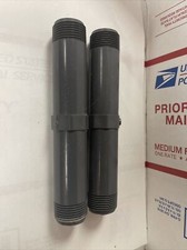 3/4" x 8 PVC Pipe Nipple Sch 80, Qty. 2