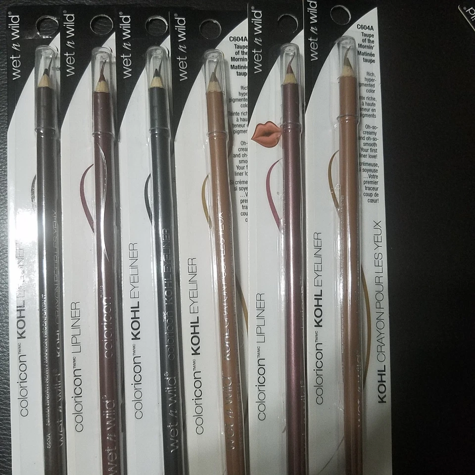 Lote de 23 delineadores de ojos Wet n Wild-6, lápiz labial-8, esmalte de uñas-9 Foto 2 de 4