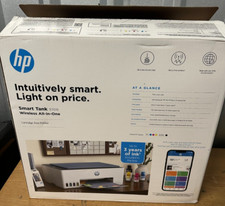 HP Smart Tank 5106 All-in-One Wireless Inkjet Printer w/ Ink & Warranty - White