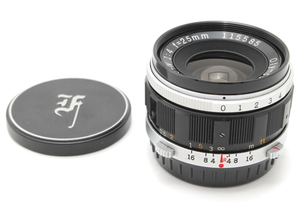 MINT-】 Olympus E.Zuiko Auto-W 25mm f/4 MF Lens For Pen From MINT-】 Olympus E.Zuiko Auto-W 25mm f/4 MF Lens For Pen From