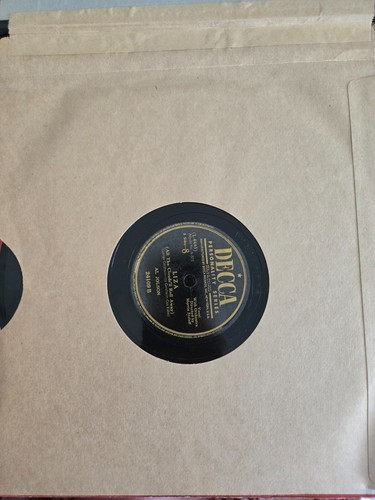 Al Jolson Souvenir Album Decca Records A-575 10” 78 rpm 4 Discs 1947 - Picture 8 of 12