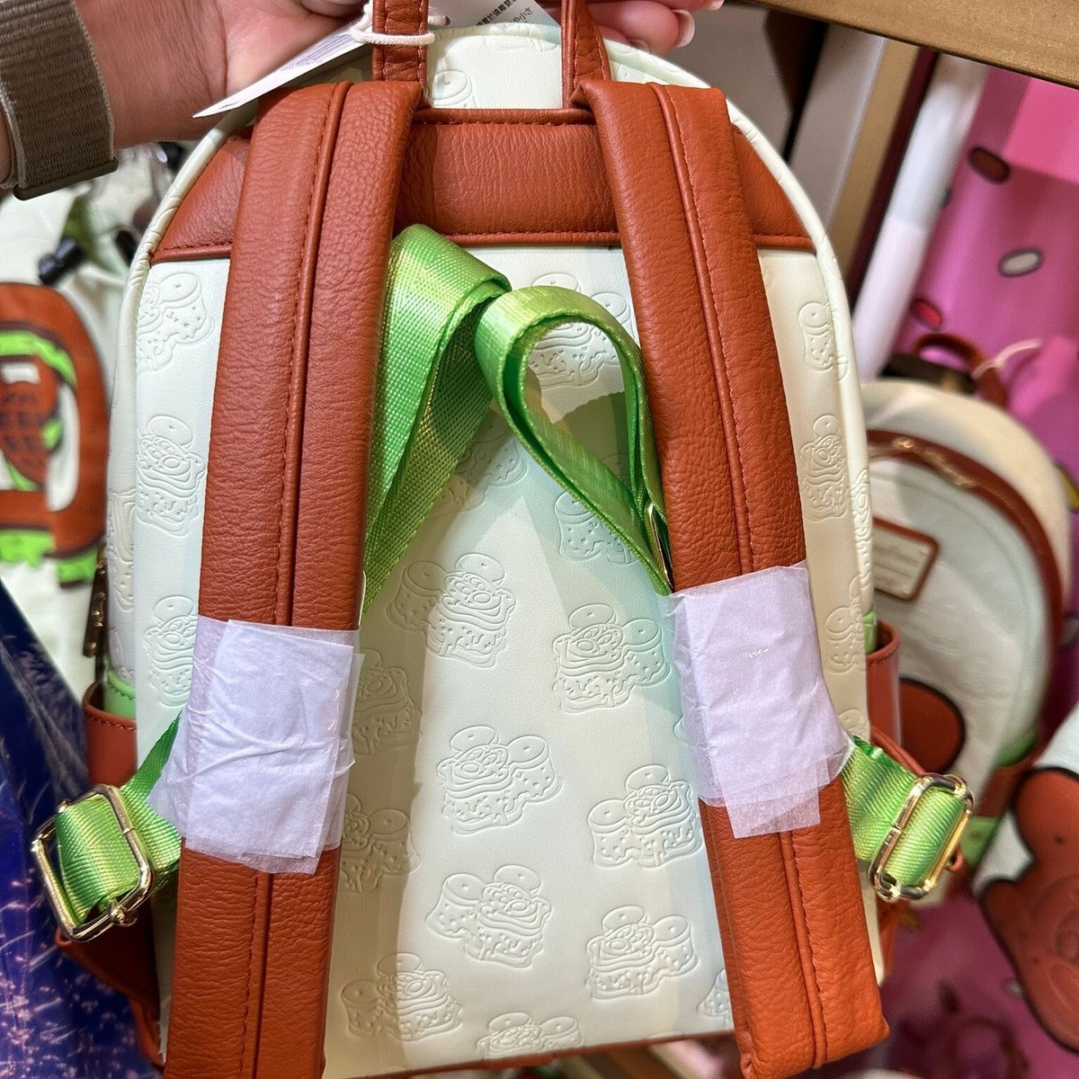2024 Mickey Mouse Ice Cream Sandwich Loungefly Mini Backpack 