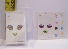 MATTEL GENUINE MONSTER HIGH GIRL DOLL TATTOOS WITH INSTRUCTIONS 2 FOR DOLLS