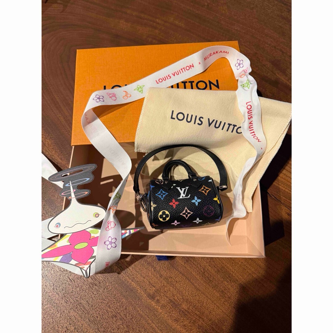 Louis Vuitton ミクロ スティーマー ミニバッグ Louis Vuitton x Takashi Murakami NEW Micro Speedy Monogram