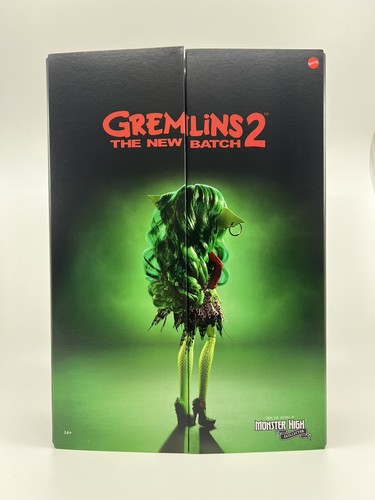 Mattel Creations Monster High Greta Gremlins 2 Skullector Doll Brand New In Hand